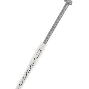 Klimas Wkret-Met KPS-Fast Vidalı Uzun Şaftlı Dübel K | Beton ve Dolu Tuğla için Yüksek Tutunmalı Vidalı K Tipi Dübel