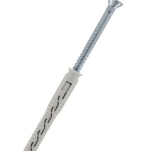 Klimas Wkret-Met KPS-Fast Vidalı Uzun Şaftlı Dübel S | Beton ve Dolu Tuğla için Yüksek Tutunmalı Vidalı Dübel