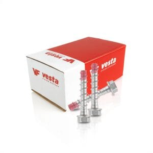 Vesta VCS Beton Vidası | Dübelsiz Montaj için Yüksek Dayanımlı Beton ve Taş Vidası