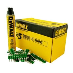 Dewalt DDF6500025 Gazlı Çivi Çakma Beton Çivisi | Sert Beton Yüzeyler için Profesyonel Gazlı Çivi