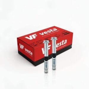 Vesta FM-ATS Altıköşe Başlı Ağır Yük Dübeli | Beton için Altıköşe Başlı Mekanik Ağır Yük Ankrajı