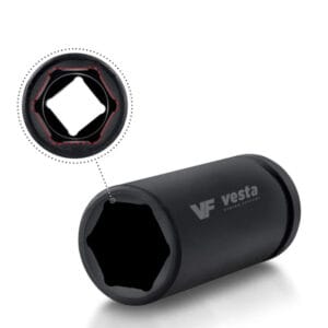 Vesta VRV Havalı Darbeli Lokma | Profesyonel Pnömatik Somun Sıkma ve Sökme Lokması